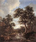 Jacob van Ruisdael, Sunrise in a Wood
